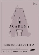 AKADÉMIA BLOK NA KRESLENIE A4 100g/m2 -20 listov - 1700