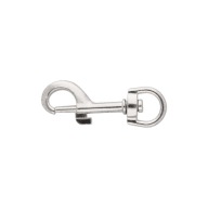 KOVOVÁ KARABÍNA (54mm x 12mm) SILNÁ NIKELOVÁ MASKA