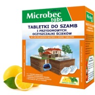 Microbec Tablet pre septiky a domáce čističky odpadových vôd 20g Citrón