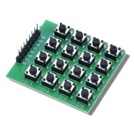 Klávesnica dotykového spínača 16 tlačidiel (4x4) Arduino