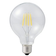 E27 LED žiarovka 8W G80, teplá biela žiarovka