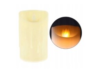 POHYBLIVÁ SVIEČKA LED VLOŽKA PLAMEŇ 11X6cm ECRU