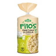 Kukuričné ​​vafle KUPIEC Fitos so smotanou a cibuľou