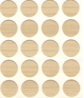 Čiapka samolepiaca breza 13mm 20ks 258