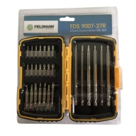 Skrutkovač Fieldmann FDS 9007 s bitmi, 27 prvkov