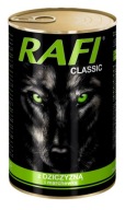 Rafi Classic krmivo pre psov, konzerva, 1240 g, zverina