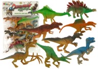 Sada figúrok zvierat v parku dinosaurov 8 dielov.