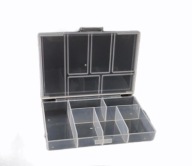 Organizér - box so 6 priehradkami 12x8,3x2,4cm