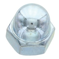 Pozinkovaná prevlečná matica M10 10 mm DIN 1587