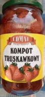 Jahodový kompót 0,9 l Edmal