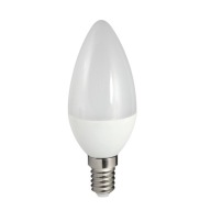 LED žiarovka C37 E14 3W 4000K 250lm mliečna