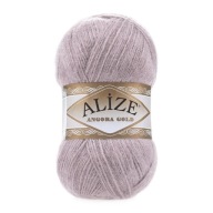 Alize Angora Gold 163 - tmavá levanduľa