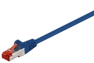 CAT6 S/FTP (PiMF) sieťový kábel, Modrý 1,5 m