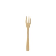 Fingerfood - MINI bambusové vidličky, dĺžka 9,5 cm -50 ks