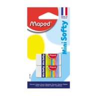 GUMA na značenie, škola, kancelária, Maped Softy Mini, SET 2