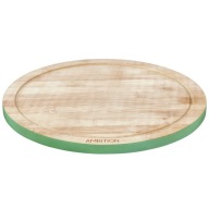 29286 Bizet bambusová doska na krájanie 28 cm okrúhla AMBITION