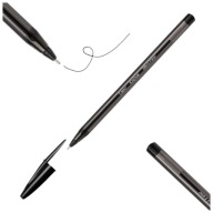 BIC čierne Cristal Exact ultra tenké guľôčkové pero