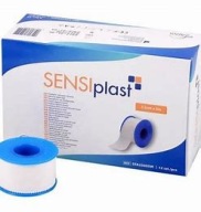 Biele lepidlo na textílie Sensiplast 2,5 cmx 5 m 1 ks