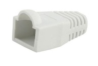 Kryt zástrčky RJ45, 50 ks, sivý