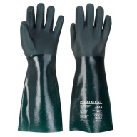 PORTWEST A845 XL PVC chemické rukavice 45 cm