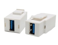 Keystone modul USB 3.0 Zásuvka USB-A Zásuvka USB-A