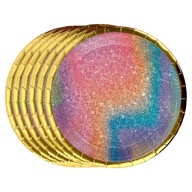 NARODENINOVÉ PAPIEROVÉ TANIERE Party Galaxy 23 cm.