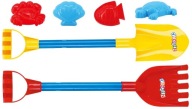 SET LOPATY NA PIESOK 55cm + FORMY RABBES 2105
