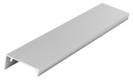Strieborná hliníková hranová rukoväť - 256/276 mm UA06 AMIX