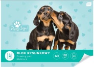 BLOK NA KRESLENIE, BIELY A4, 20 listov