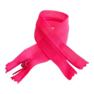 ZAHRNUTÝ zips, NEZÁVISLÁ SIEŤ #3 20cm AMARANT
