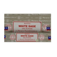 Šalviové kadidlo SATYA WHITE SAGE jogová meditácia