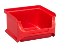Červená skladovacia nádoba - 102x100x60 mm