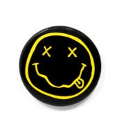 Špendlík na oblečenie Nirvana Smiley Značkové špendlíky 2,5 cm do vejára