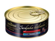 KRÁĽOVSKÁ SARDINKA RAJČINOVÁ OMÁČKA Zlatá rybka 240g