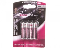 Ni-MH batéria HR03 / AAA 600mAh TECXUS 4 ks