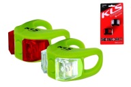 SET OSVETLENIA NA BICYKEL KELLYS KLS TWINS LIME