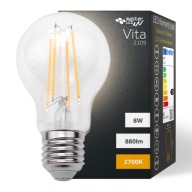 E27 LED FILAMENT EDISON RETRO DEKORATÍVNA 8W žiarovka