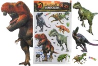 VEĽKÉ XXL NÁLEPKY NA STENU T-REX 3D DINOSAURY