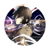 Bungou Stray Dogs Dazai špendlík vzor2 58mm