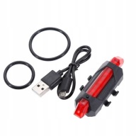 VÝKONNÁ LED ZADNÁ BICYKLE LAMPA USB 15H iLIGHT PRO