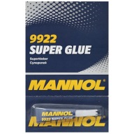 Okamžité lepidlo SUPER GLUE MANNOL 9922 3G SILNÝ RÝCHLY UNIVERZÁL
