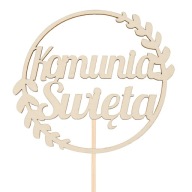 Tort Topper Dekorácia Topper na sväté prijímanie