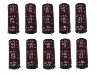ELEKTRONICKÝ KONDENZÁTOR 400 V/120uF 16x41 mm