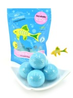 Bomby do kúpeľa s hračkou 5x50g - Juicy berry