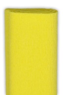 Krčený hodvábny papier - svetložltý, 50 x 200 cm