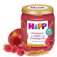HiPP BIO Bio Dezert Jablká Maliny Špalda