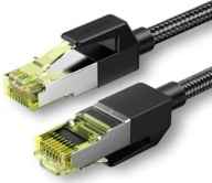 UZELENÝ KÁBEL LAN ETHERNET KAT. 7 RJ45 10GB/S FTP OPLOT 2M