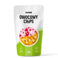 Malina-Mango Mrazom sušené ovocie OVOCNÉ ČIPY 40g HiFOOD SNACK