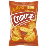 CRUNCHIPS Crisps Syr pikantná paprika syr pikantná paprika 140g LORENZ