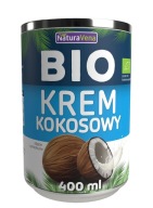 KOKOSOVÝ KRÉM 17% BIO 400 ml - NATURAVENA